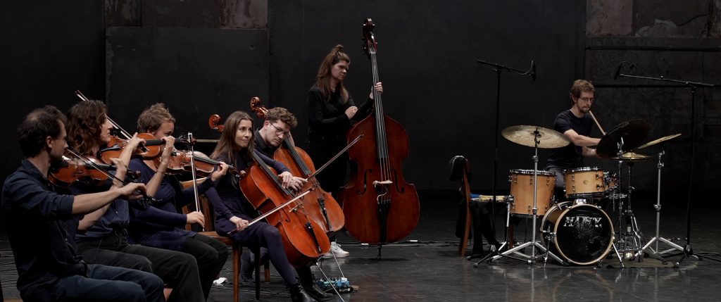 Vienna Improvisers Orchestra at Odeon Theatre Vienna (film still)